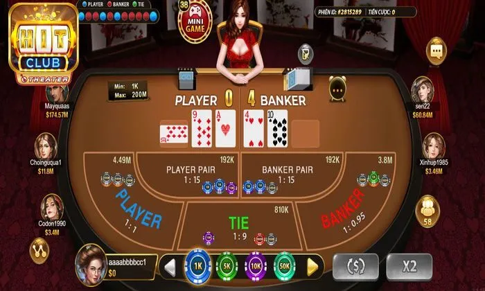 Baccarat là gì? Hướng dẫn chơi baccarat tại Hitclub 2 Luật chơi Baccarat chi tiết nhất tại Hitclub